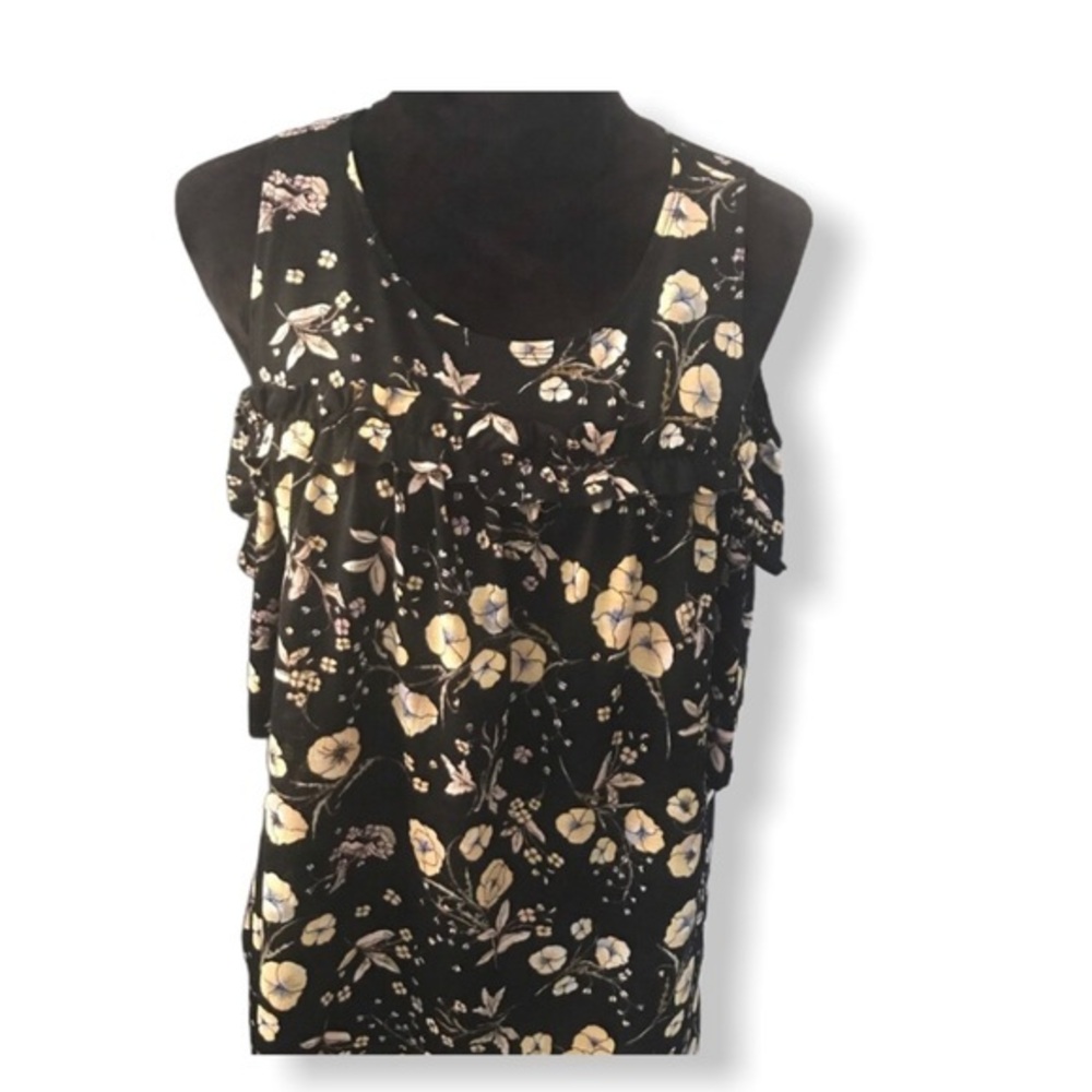 LC Lauren Conrad Cold Shoulder Top